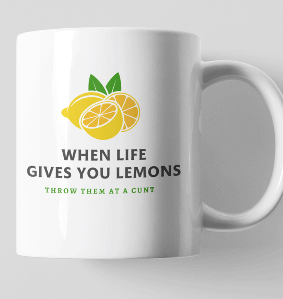 When Life Gives You Lemons mug