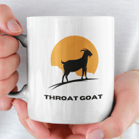 throat goat mug