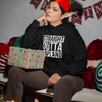 Straight Outta Lapland Hoodie