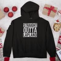 Straight Outta Lapland Hoodie