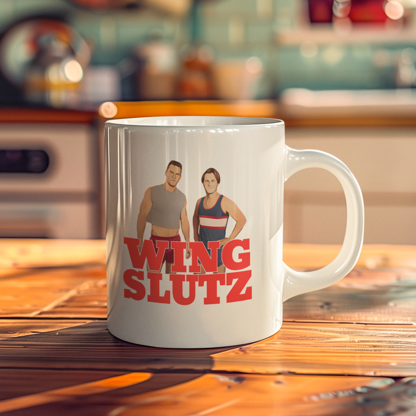 wing slutz funny brooklyn nine nine mug