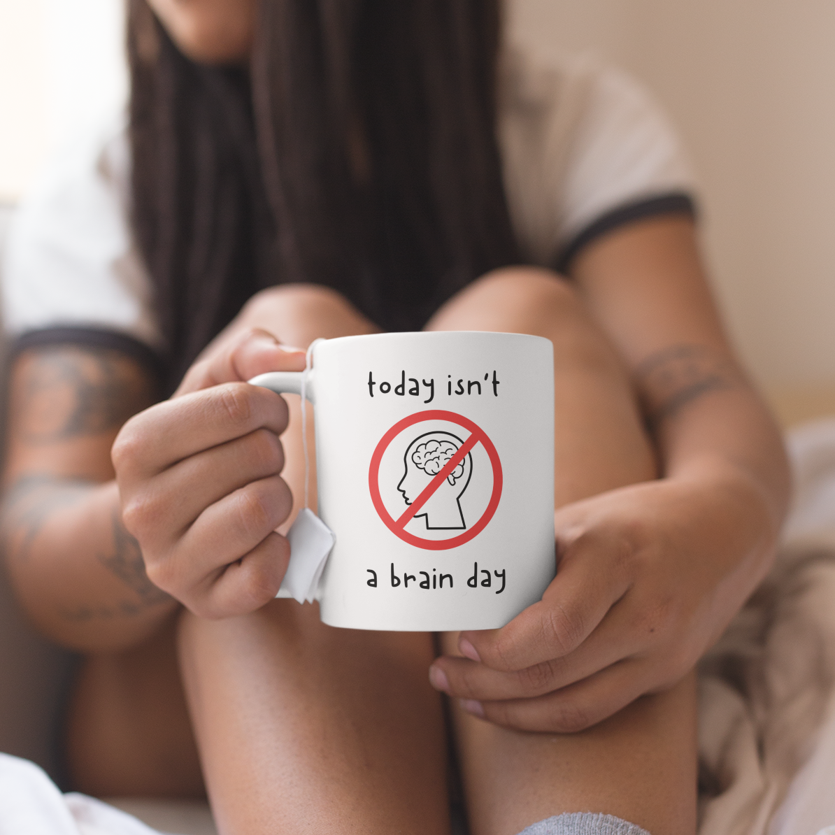 Today Isn't a Brain Day mug