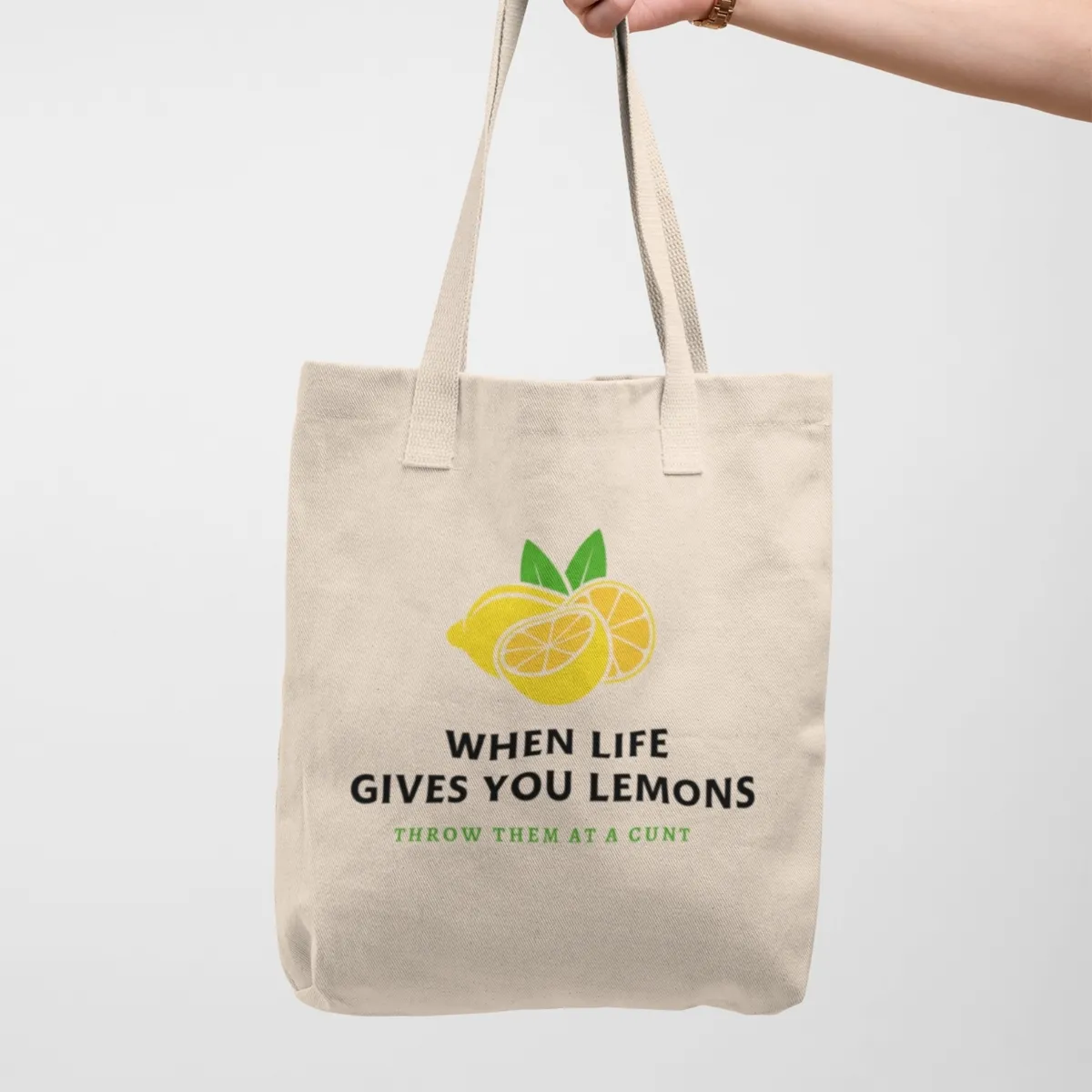 when life gives you lemons bag