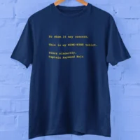 99 navy tee This Is My Nine Nine t-shirt