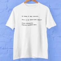 99 white 2 This Is My Nine Nine t-shirt