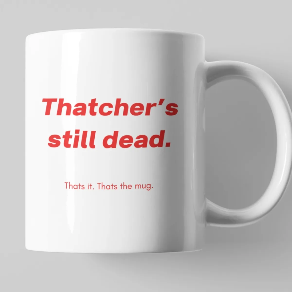 margaret thatcher mug