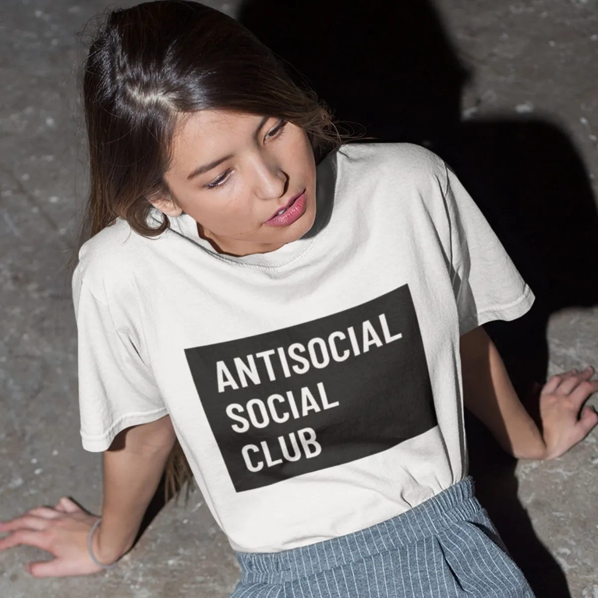 antisocial tshirt