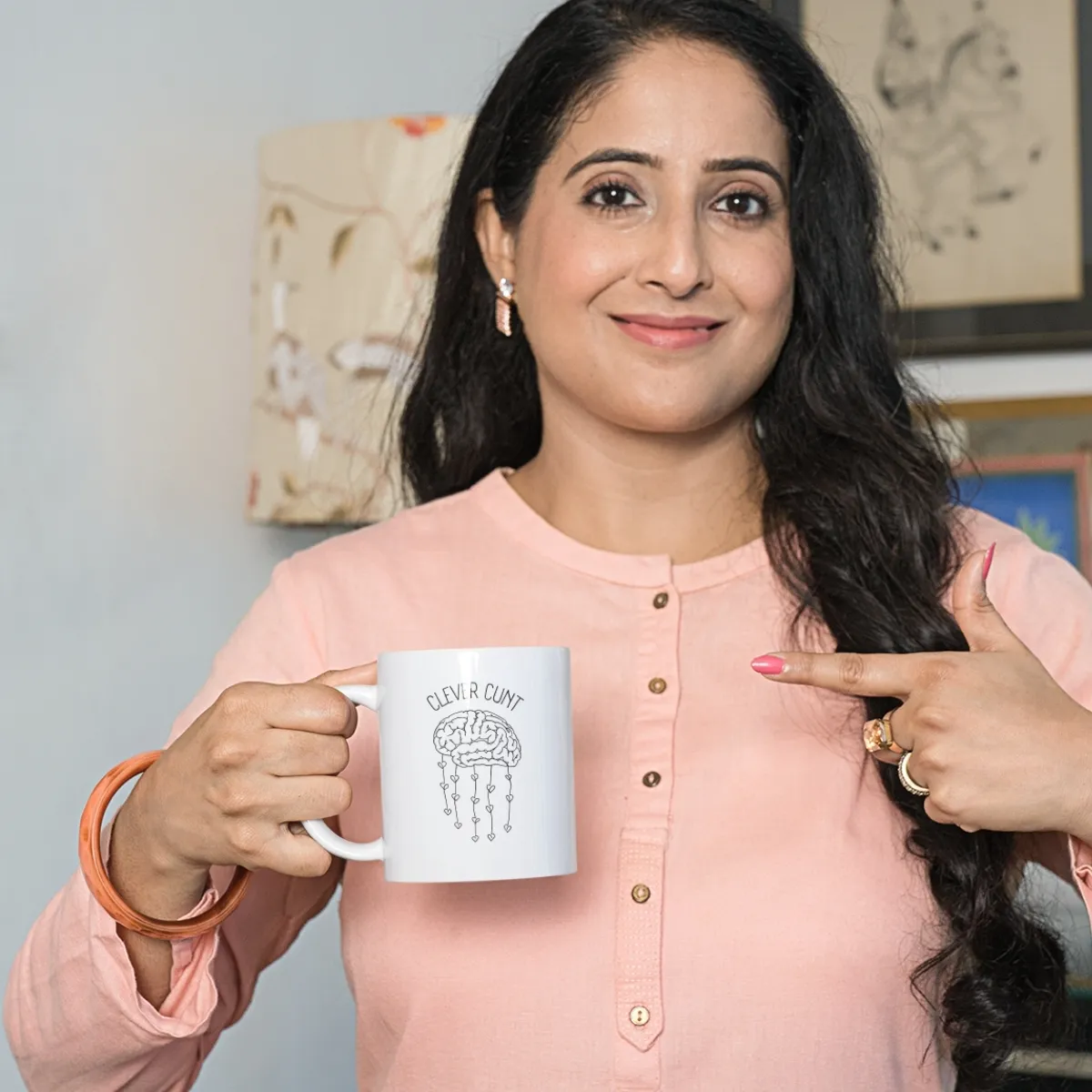 clever cunt mug