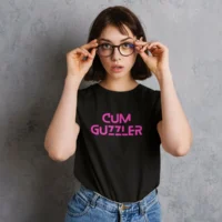 cum guzzler tshirt