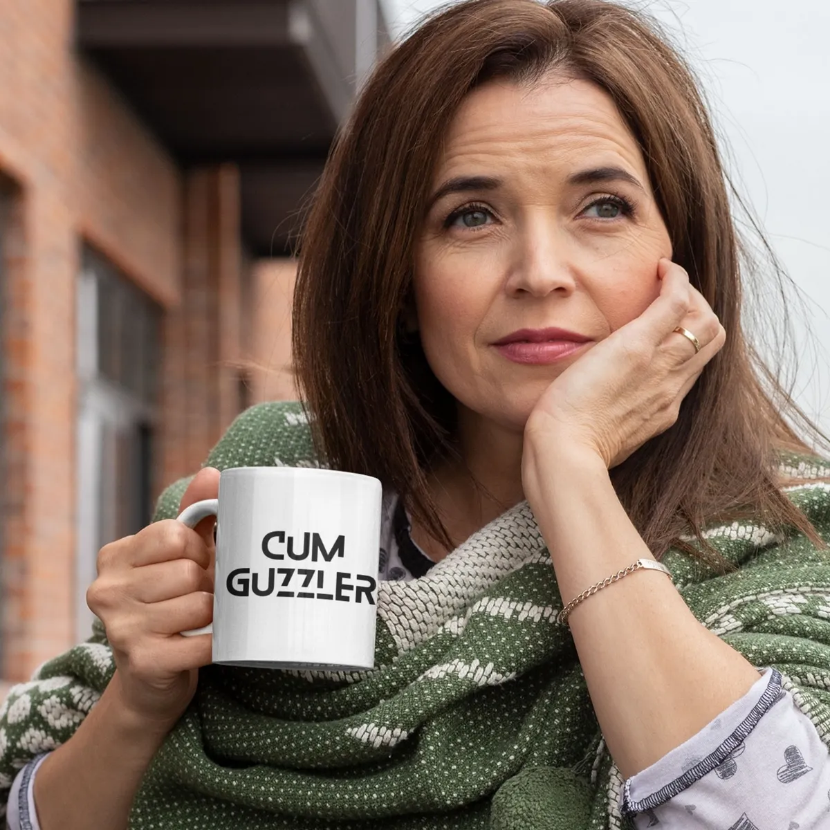 cum guzzler mug