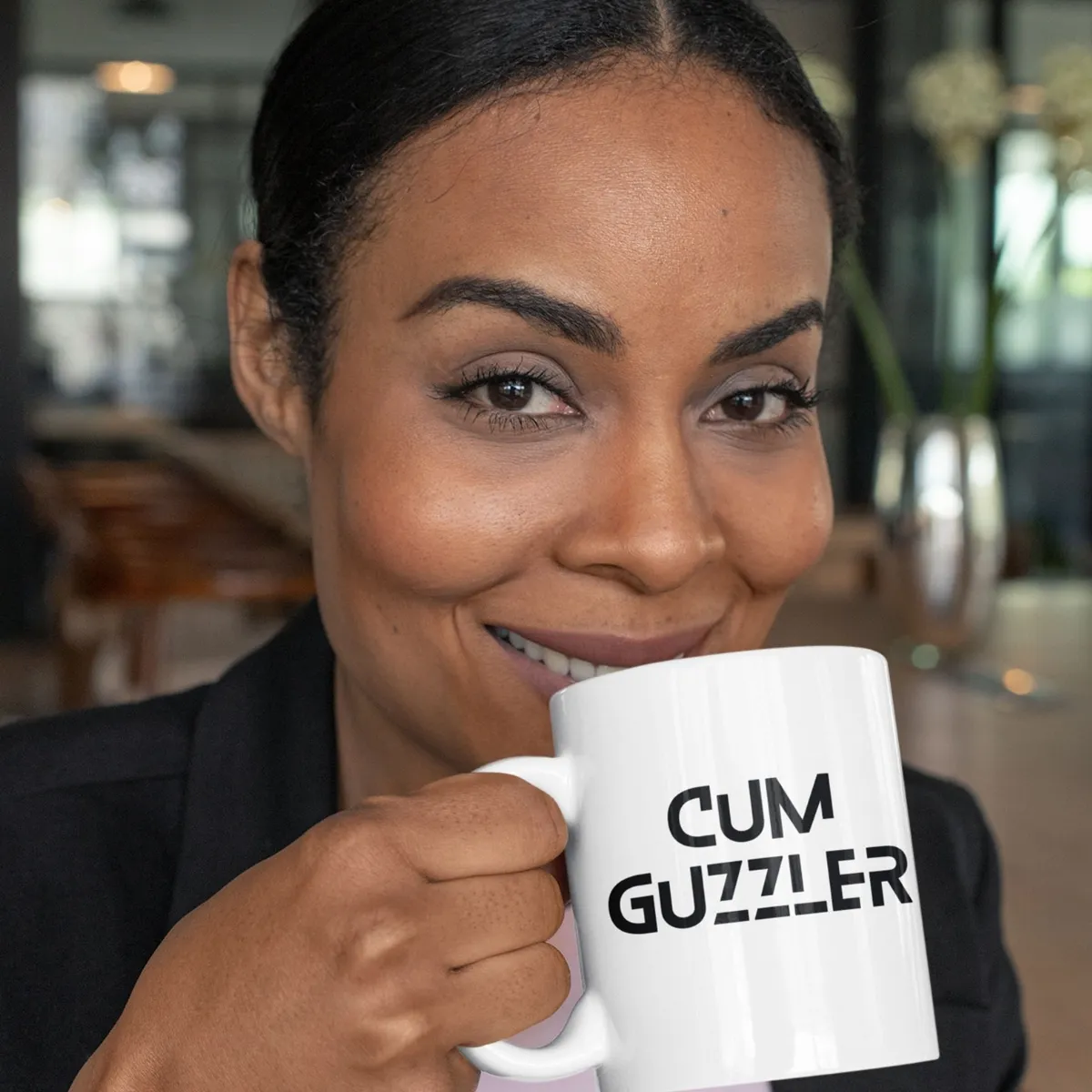 cum guzzler mug
