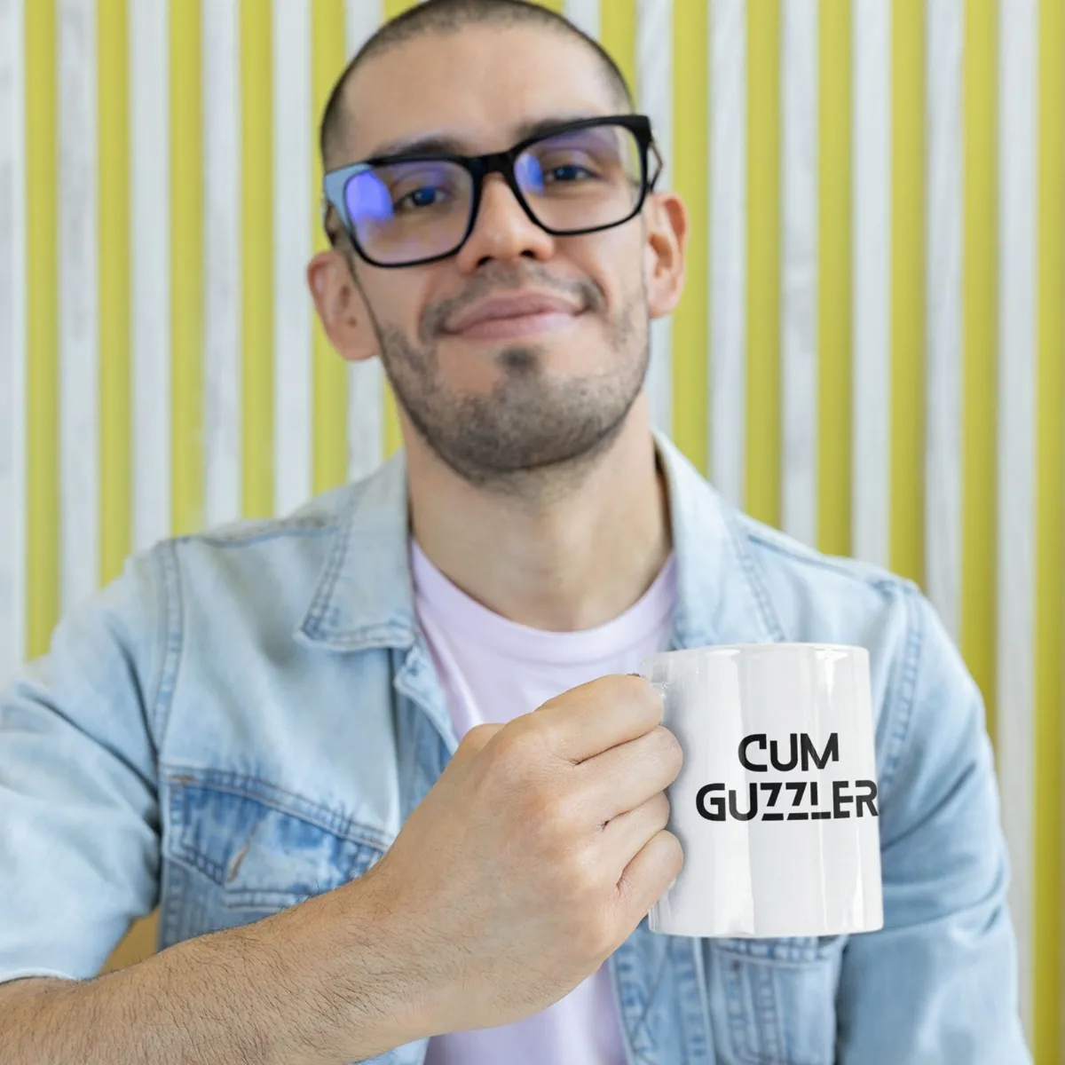 cum guzzler mug