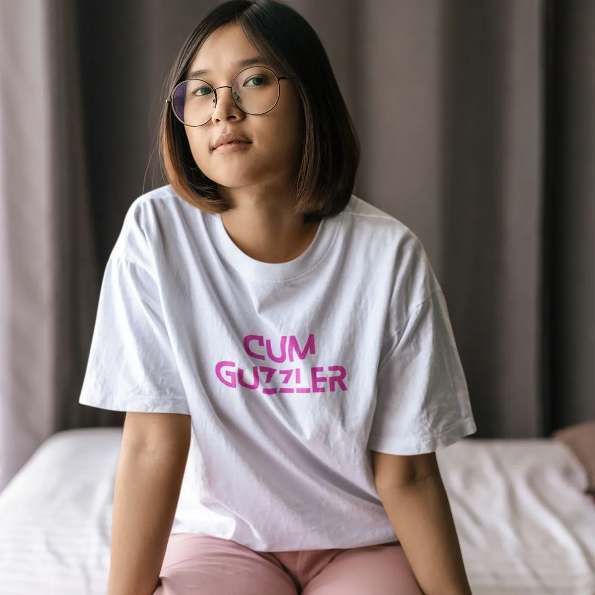 cum guzzler tshirt