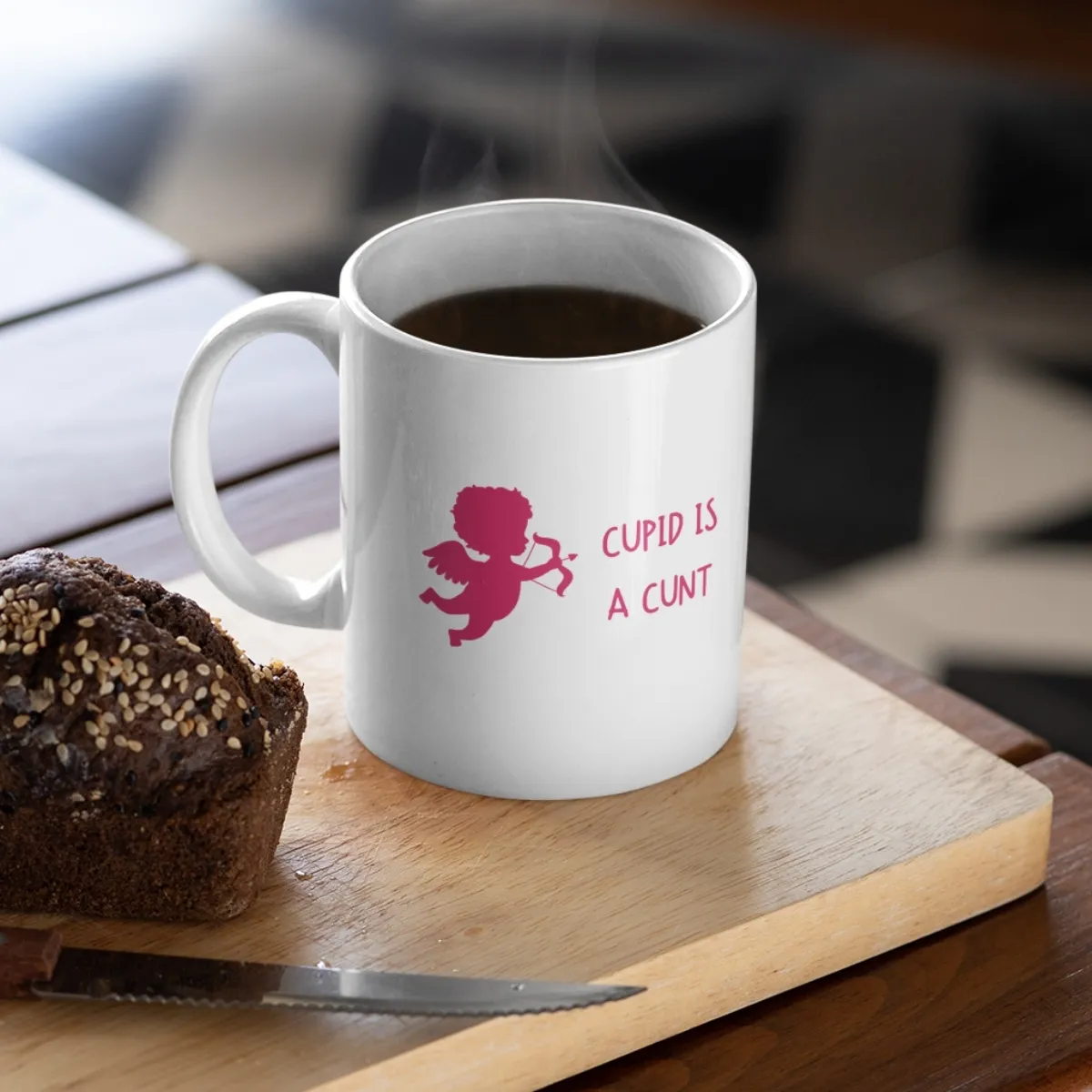 cupid cunt mug