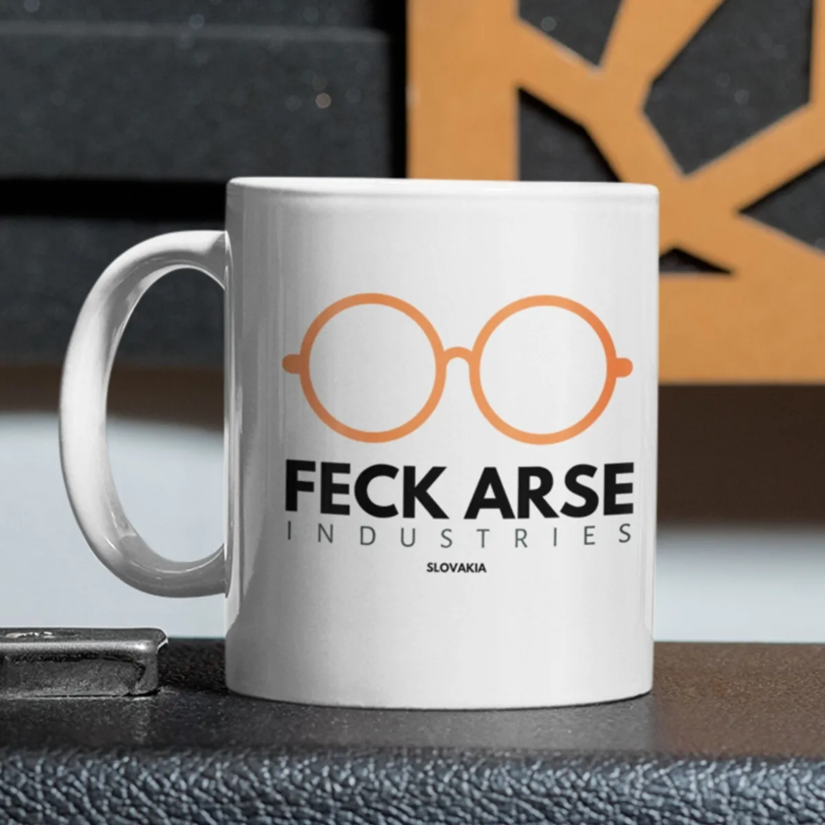 feck arse industries mug