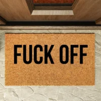 fuck off 2 fuck off doormat