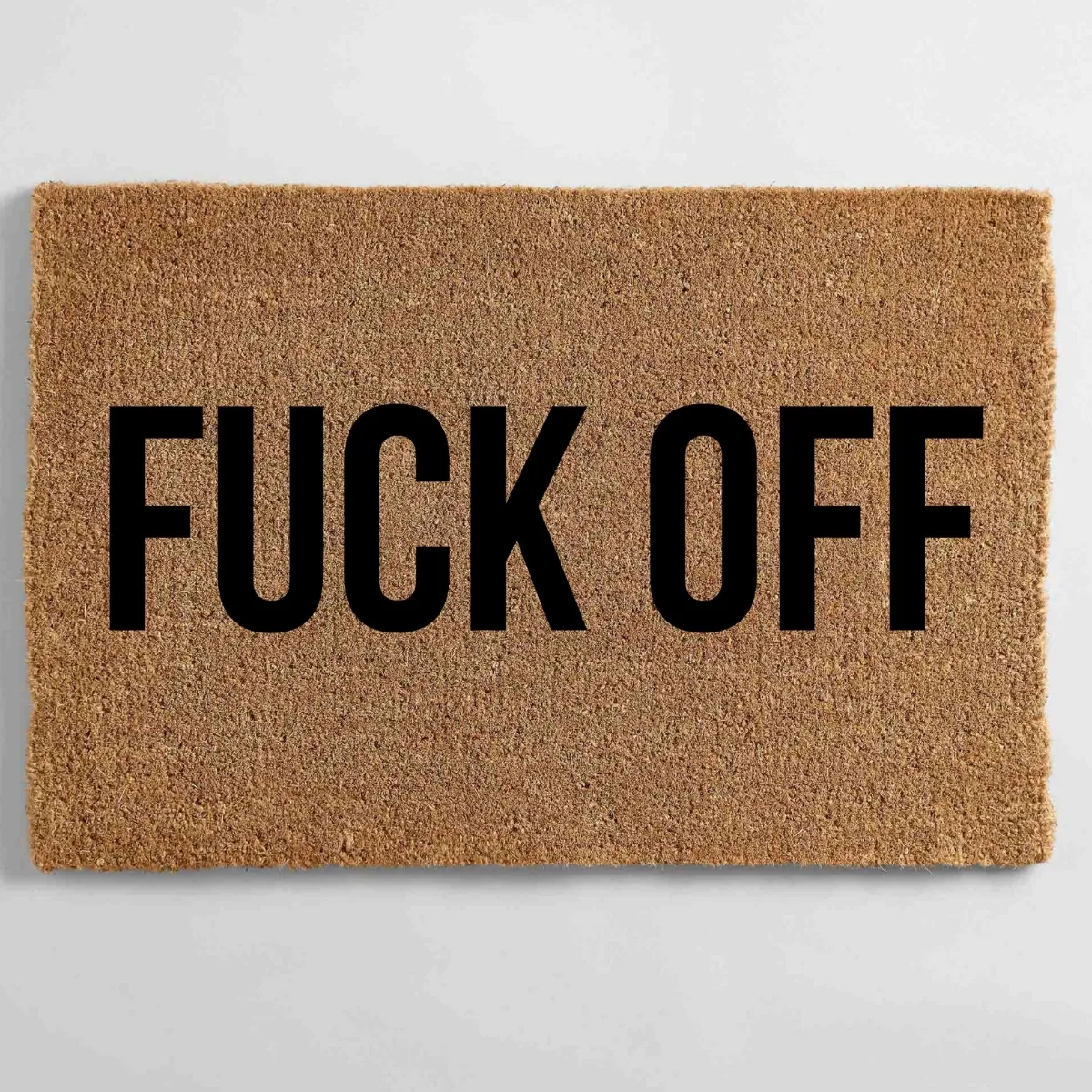 fuck off fuck off doormat