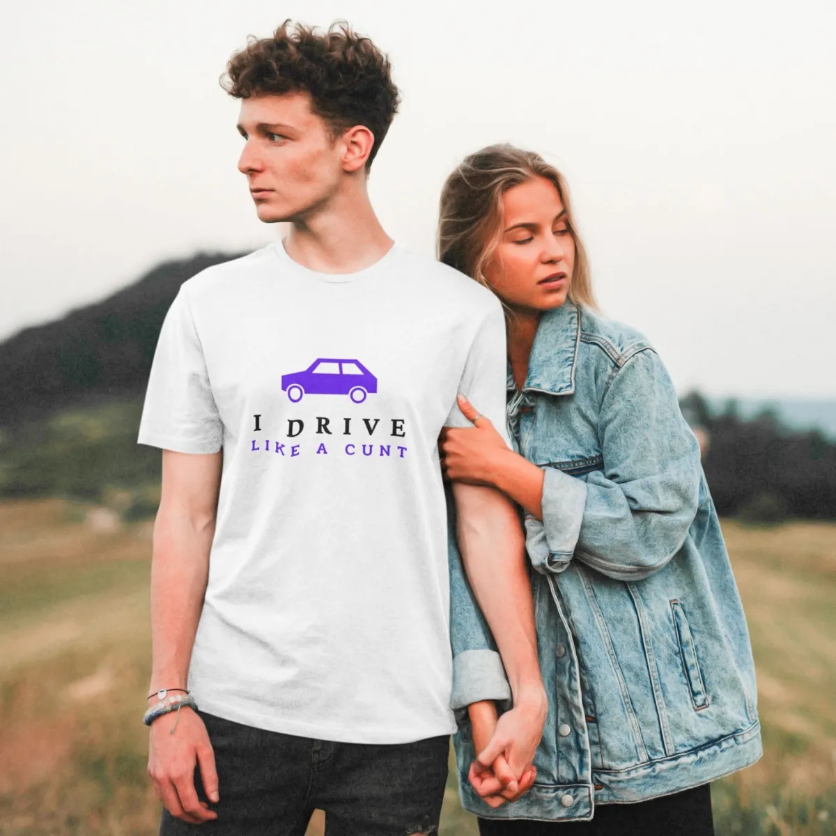 i drive like a cunt tshirt