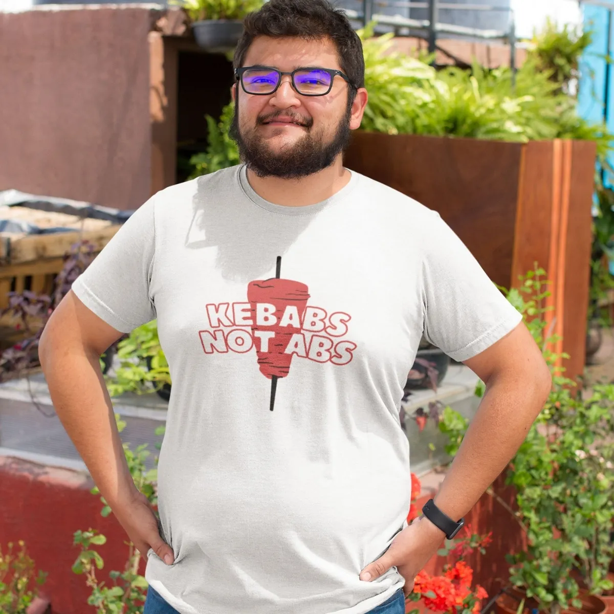 kebabs 2 kebabs not abs tshirt