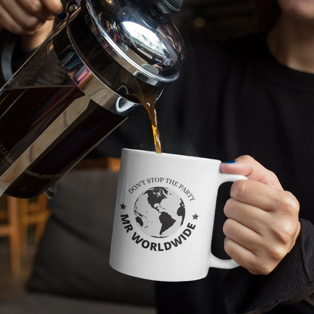 mr worldwide mug