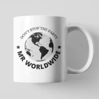 mr worldwide mug