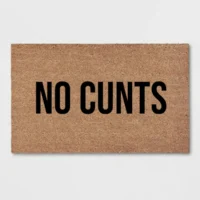 no cunts no cunts