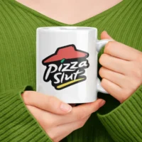 pizza slut mug