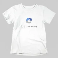 i am a robot tshirt