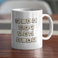 word tile scrabble mug