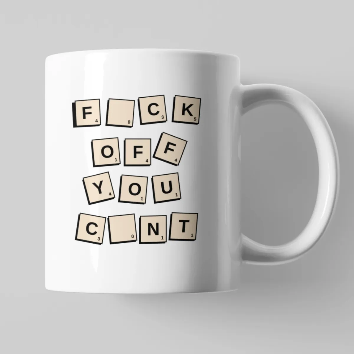 word tile scrabble mug