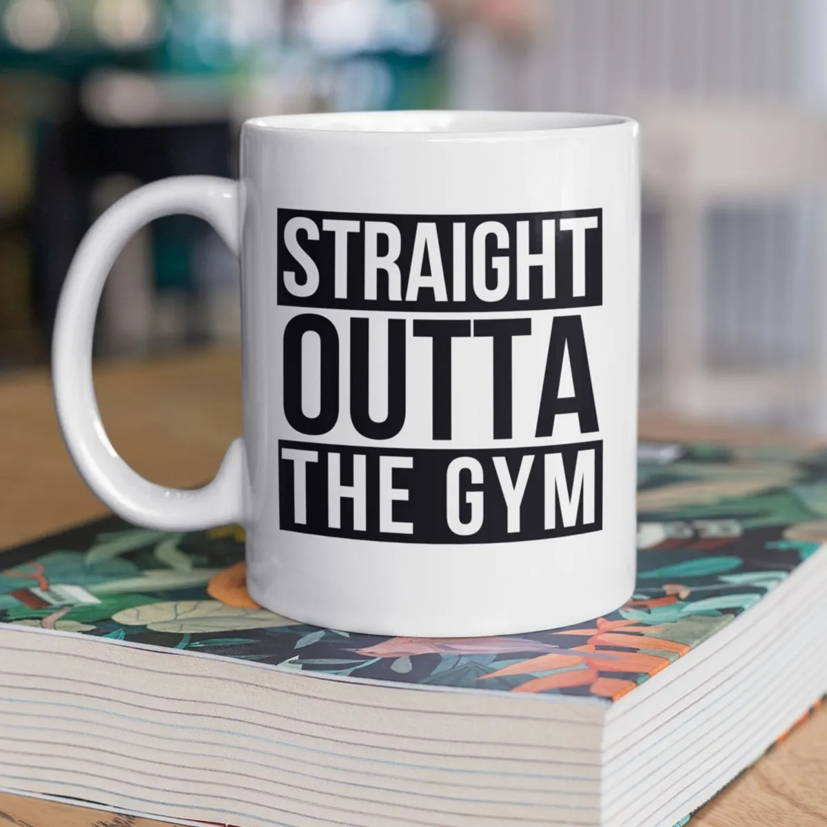 gym mug