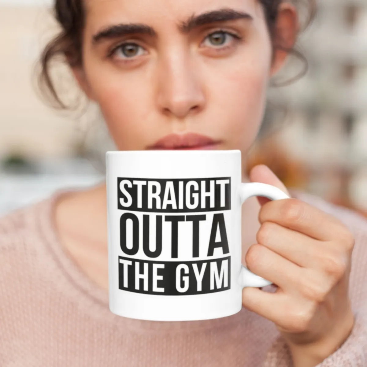 gym mug