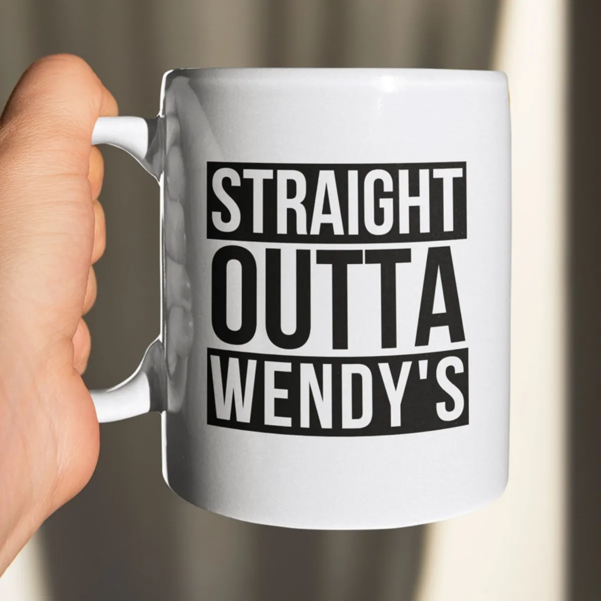 wendys mug