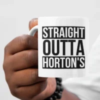 straight outta hortons mug