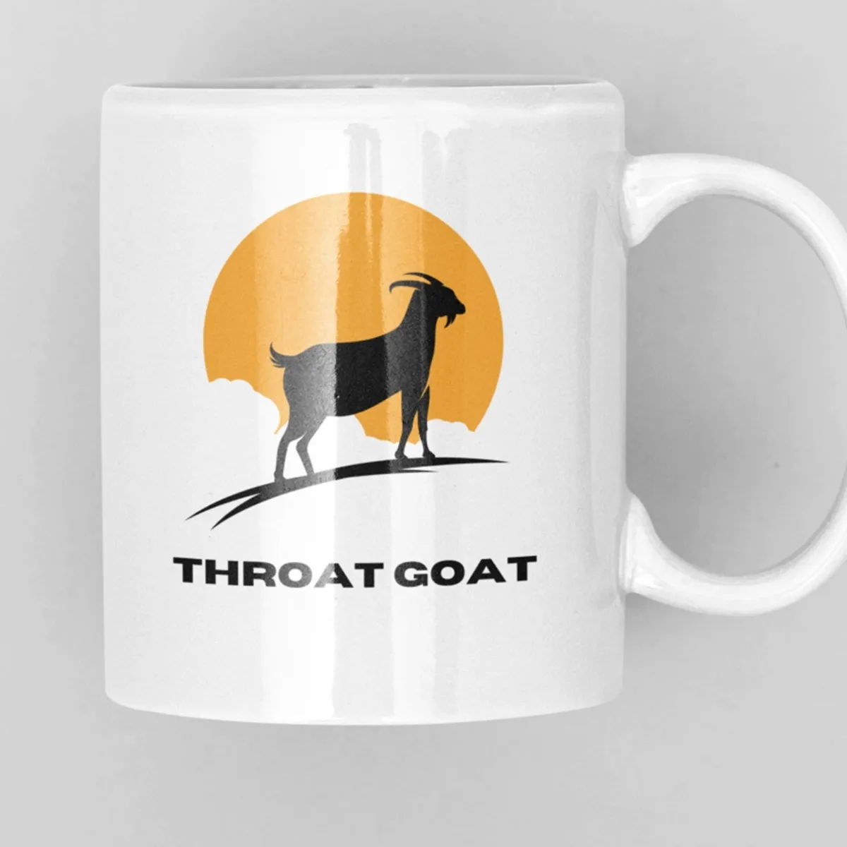 throat goat mug