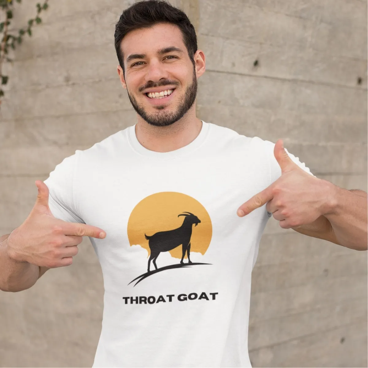 throat goat tshirt