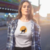 throat goat tshirt